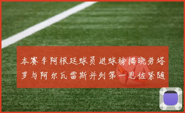 本赛季阿根廷球员进球榜揭晓劳塔罗与阿尔瓦雷斯并列第一恩佐紧随其后